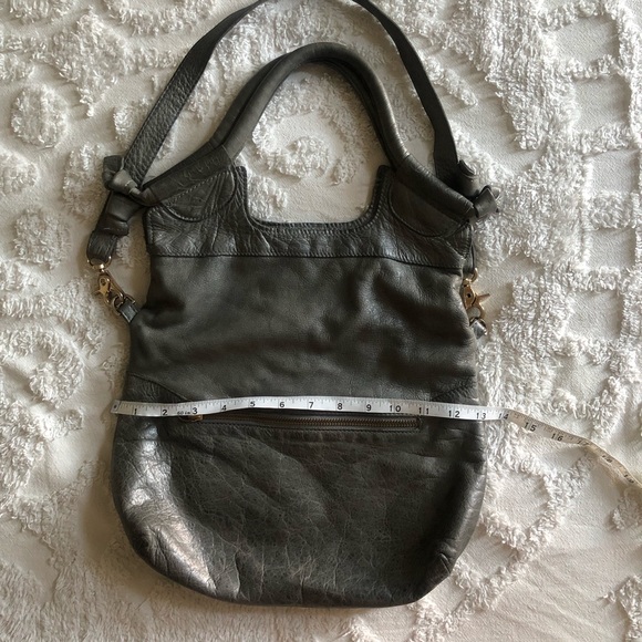VINTAGE Foley + Corinna Leather Mid City Tote Bag - Picture 3 of 6